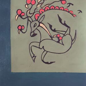 Baseado em uma tatuagem de corpo mumificado há 2500 anos (povo Pazyryk)